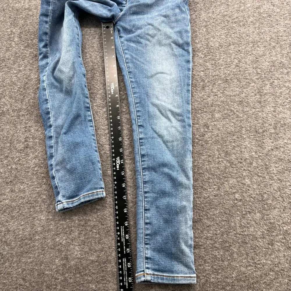 Crewcuts Kids Skinny Jeans Light Wash Blue Stretch Denim Size 10